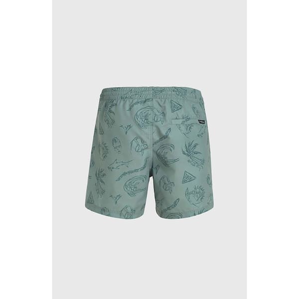 O´neill Mix&match Cali Print 15´´ Badebukser Grøn M Mand