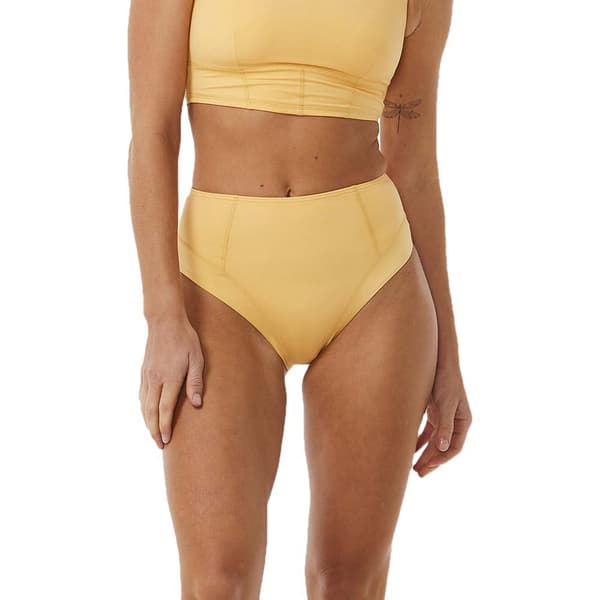 Rip Curl Mirage Ultimate High Cheeky Bikinitrusser Gul S Kvinde