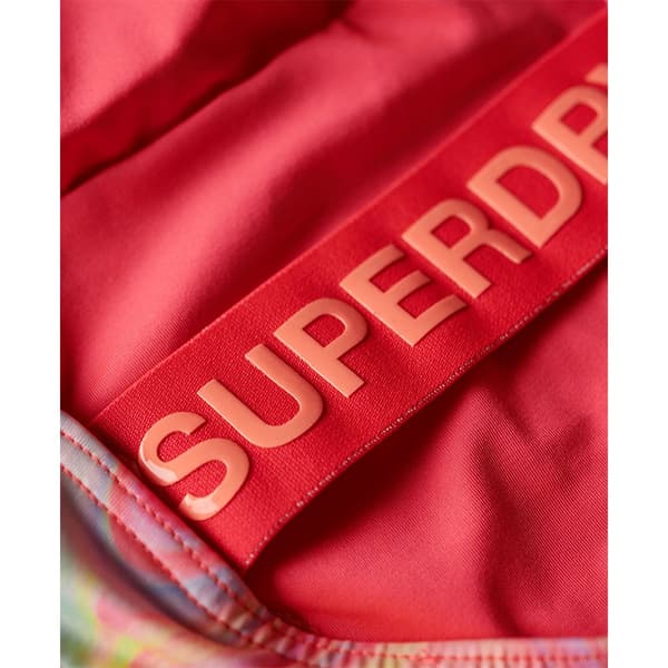 Superdry Print Scoop Back Baddräkt Flerfärgad L Kvinna