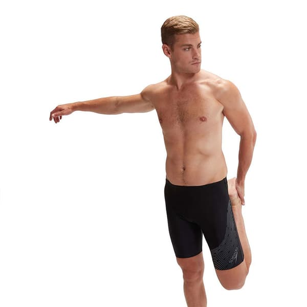 Speedo Medley Logo Jammer Svart 28 Man