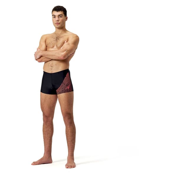 Speedo Medley Logo Badeshorts Boxer Sort UK 30 Mand