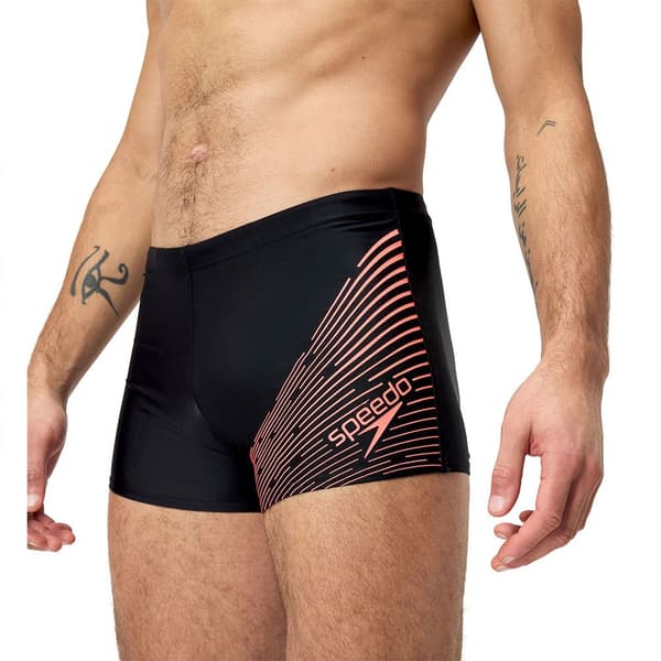 Speedo Medley Logo Badeshorts Boxer Sort UK 30 Mand