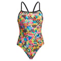 Miniatyrbillede 3 af 8: Funkita Single Strap Badetøj  AUS 12 Kvinde