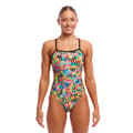 Miniatyrbillede 1 af 8: Funkita Single Strap Badetøj  AUS 12 Kvinde