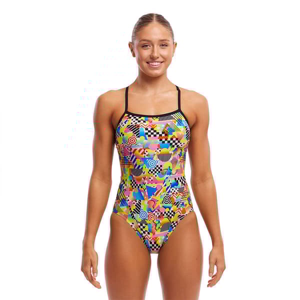 Funkita Single Strap Badetøj  AUS 12 Kvinde