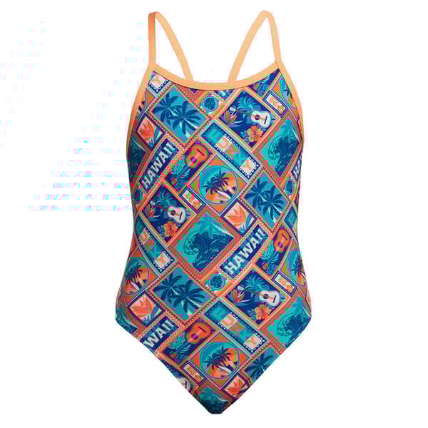 Funkita Single Strap Baddräkt  14 Years Flicka