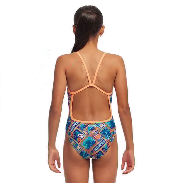 Funkita Single Strap Baddräkt  14 Years Flicka