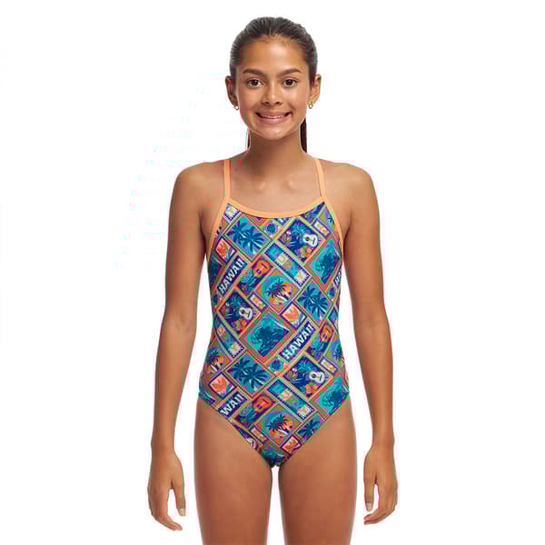 Funkita Single Strap Baddräkt  14 Years Flicka
