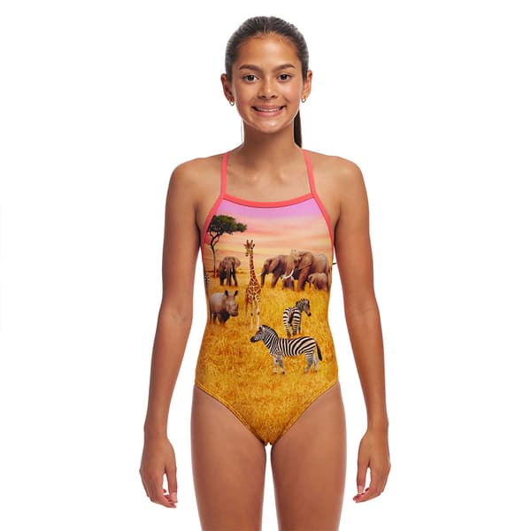 Funkita Strapped In Baddräkt  10 Years Flicka