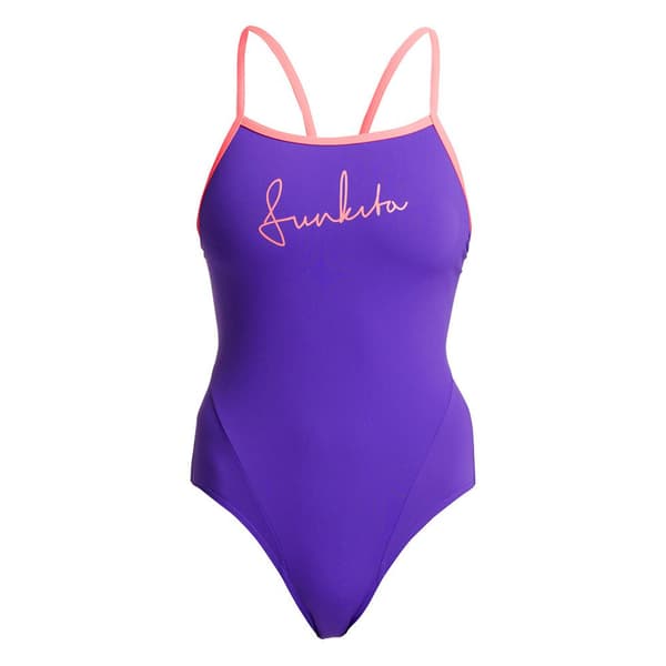 Funkita Single Strap Baddräkt  AUS 10 Kvinna
