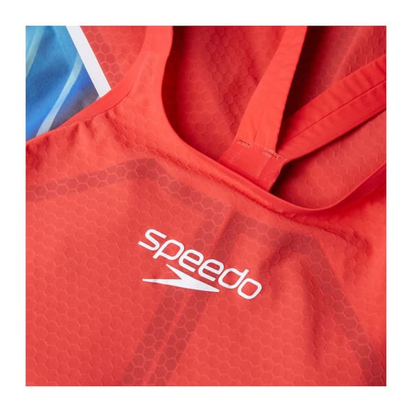 Speedo Fastskin Lzr Pure Intent 2.0 Kneeskin åben Ryg Konkurrencesvømmedragt  UK 23 Kvinde
