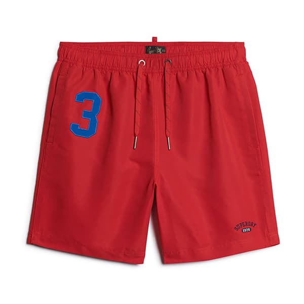 Superdry Vintage 17´´ Uimahousut Punainen XL Mies