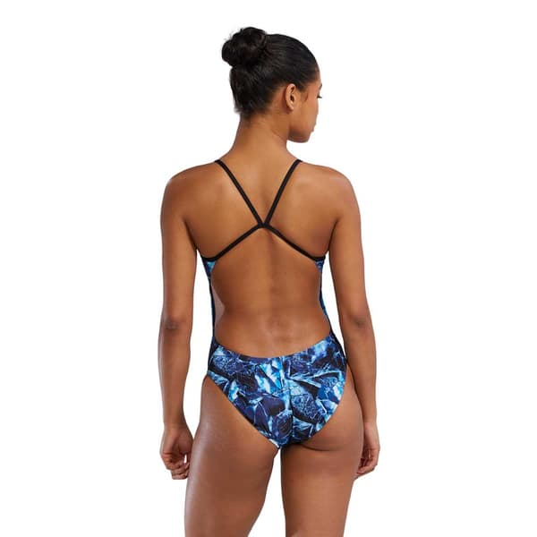 Tyr Cutoutfit - Durafast Elite - Reflecta Baddräkt Blå 28 Kvinna