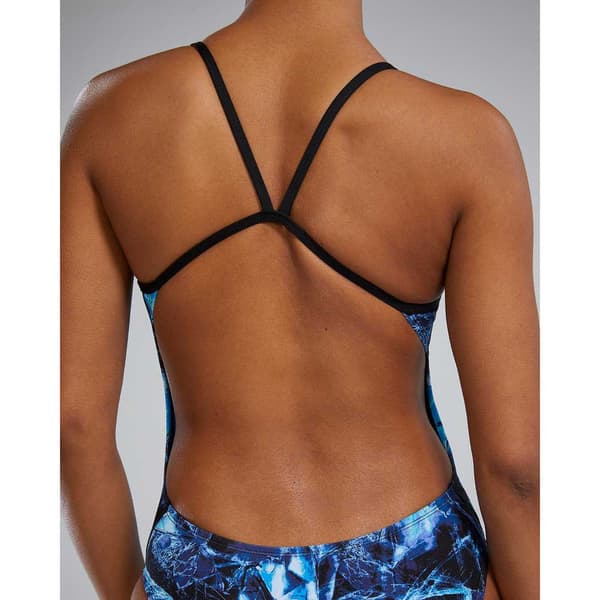 Tyr Cutoutfit - Durafast Elite - Reflecta Uimapuku Sininen 32 Nainen