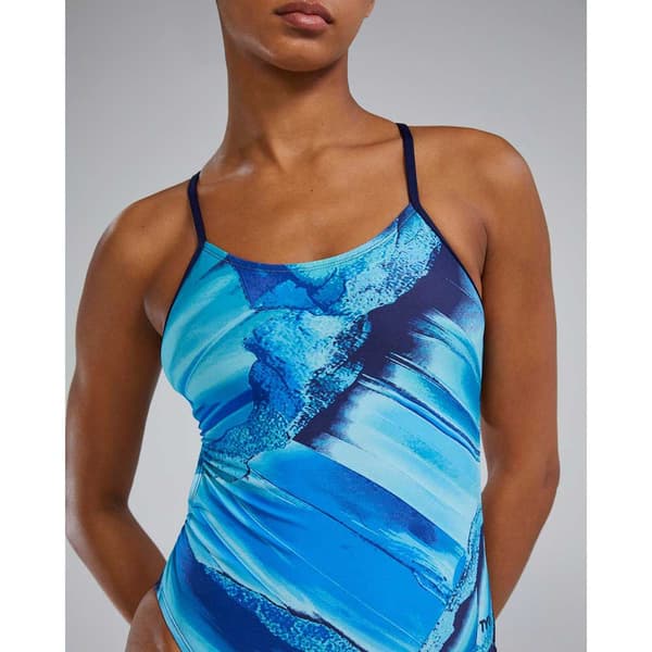 Tyr Cutoutfit - Durafast Elite - Mico Uimapuku Sininen 32 Nainen