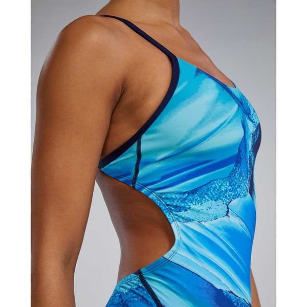 Tyr Cutoutfit - Durafast Elite - Mico Badetøj Blå 34 Kvinde