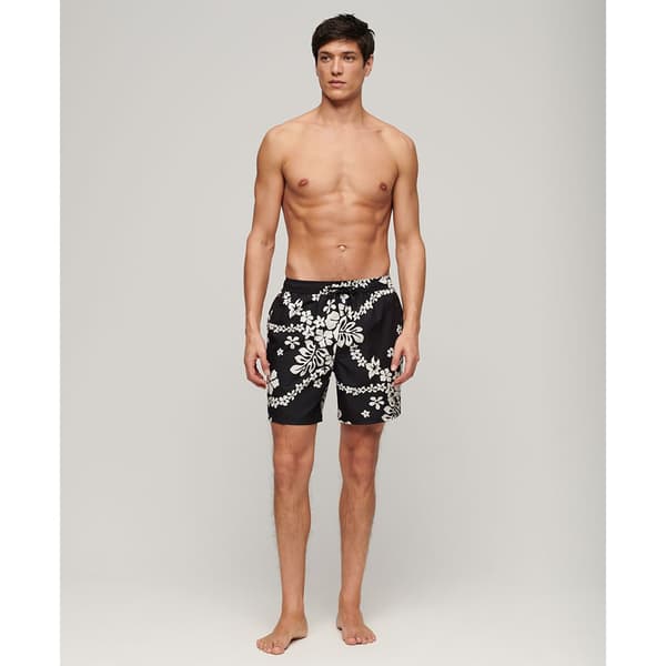 Superdry Hawaiian Print 17´´ Badebukser Flerfarvet XL Mand