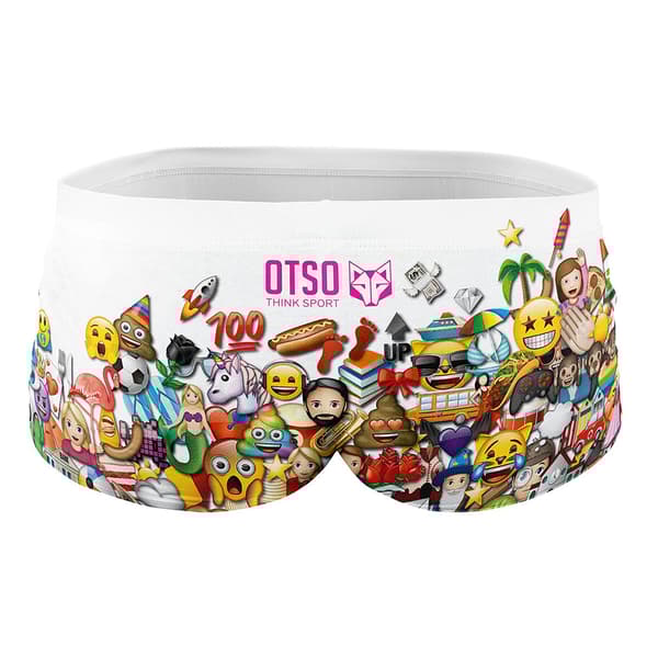 Otso Emoji Big Wave Badeshorts Boxer  L Mand