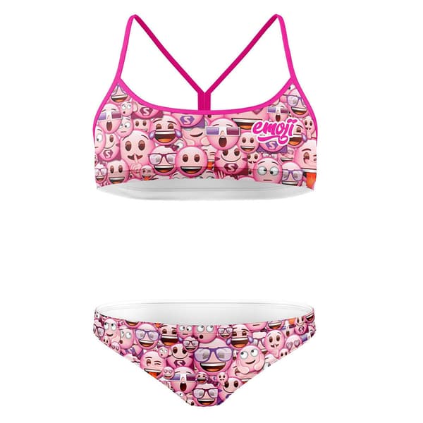 Otso Emoji Classic Pink Bikini  M Kvinde