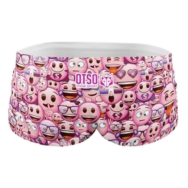 Otso Emoji Classic Pink Uimapuku Boxer  L Mies