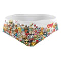 Miniatyrbillede 1 af 3: Otso Emoji Big Wave Badetrusser  M Mand