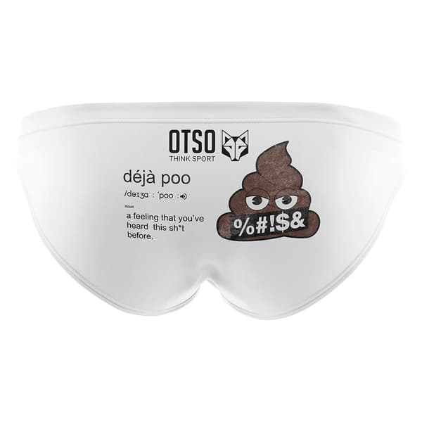 Otso Emoji Deja Poo Badetrusser XL Mand