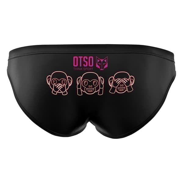 Otso Emoji Monkey Neon Badetrusser  XL Mand