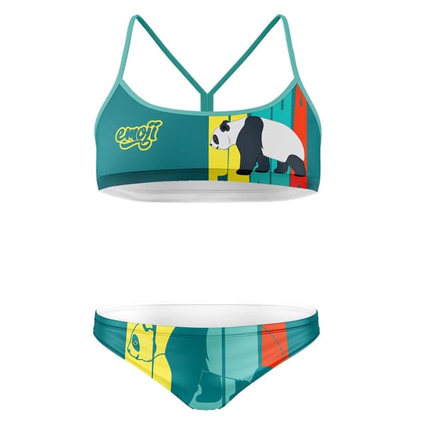 Otso Emoji Panda Bikini  S Kvinde