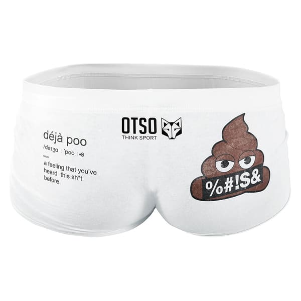 Otso Emoji Deja Poo Uimapuku Boxer  S Mies