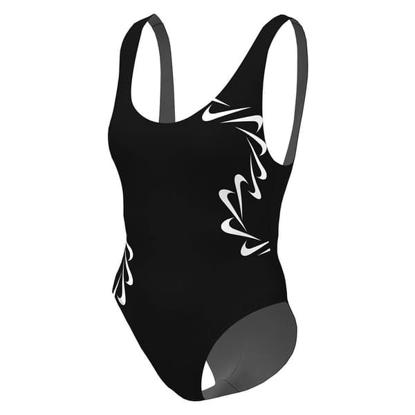 Nike Swim Nessd292 U-back Badetøj Sort XS Kvinde