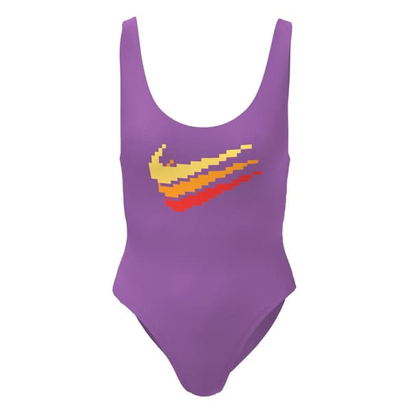 Nike Swim Nessd292 U-back Badetøj Lilla XS Kvinde