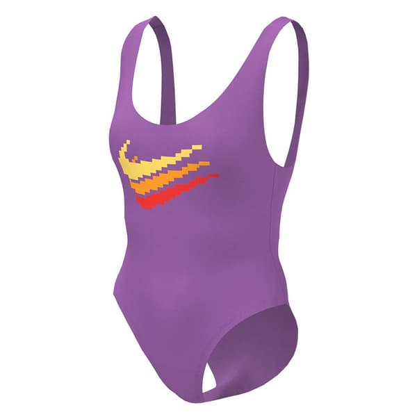 Nike Swim Nessd292 U-back Badetøj Lilla XS Kvinde