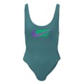 Miniatyrbillede 3 af 3: Nike Swim Nessd292 U-back Badetøj Grøn S Kvinde