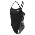 Miniatyrbillede 1 af 3: Nike Swim Racerback Badetøj Sort 36 Kvinde
