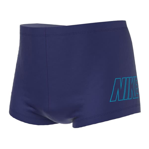 Nike Swim Square Leg Badbyxor Boxer Blå S Man