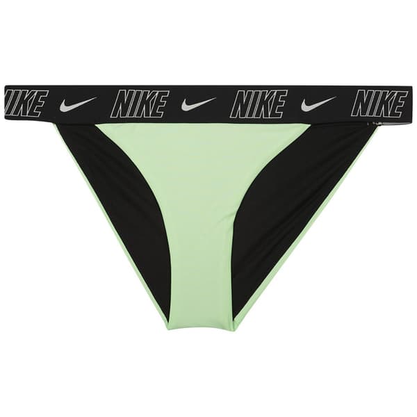 Nike Swim Nike Fusion Logo Tape Bikini Botten Grönt S Kvinna