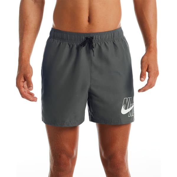 Nike Swim Logo Lap 5´´ Simshorts Grå XL Man