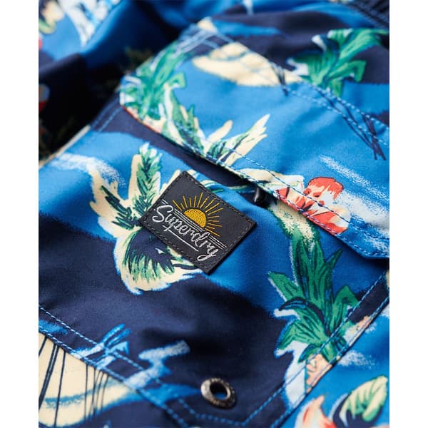 Superdry Hawaiian Print 17´´ Badbyxor Flerfärgad L Man