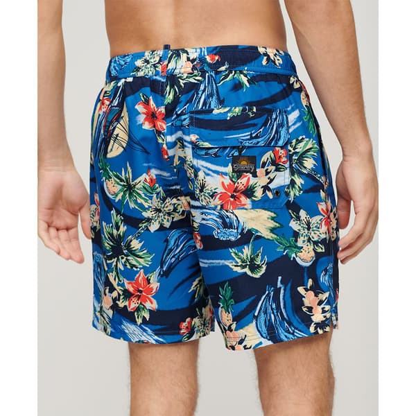 Superdry Hawaiian Print 17´´ Badbyxor Flerfärgad L Man