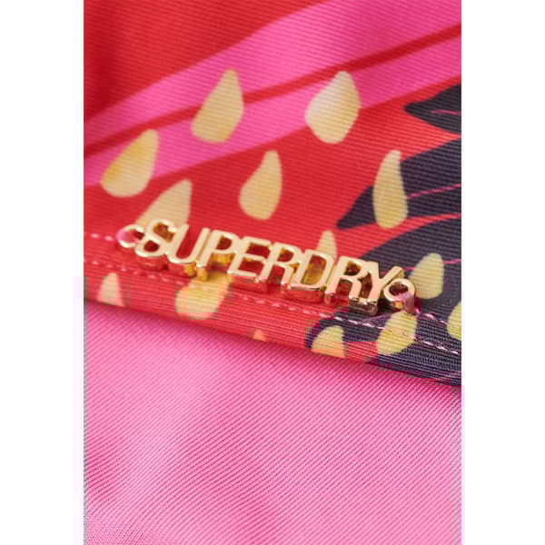 Superdry Tropical Bandeau Bikinitopp Flerfärgad S Kvinna