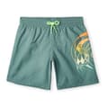 Miniatyrbillede 1 af 2: O´neill Circle Surfer 14´´ Badebukser Grøn 9-10 Years Dreng