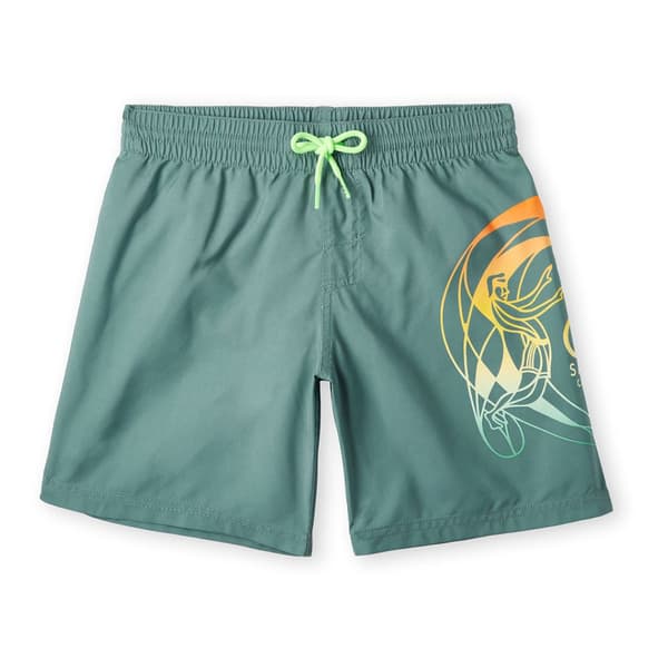 O´neill Circle Surfer 14´´ Badebukser Grøn 9-10 Years Dreng
