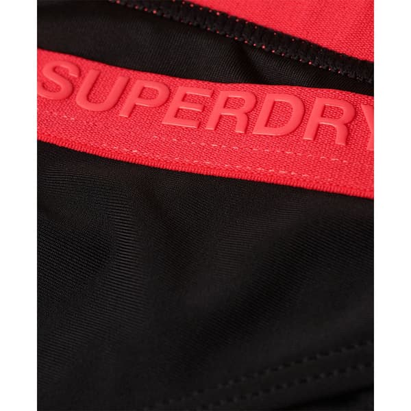 Superdry Elastic Classic Bikini Botten Svart M Kvinna