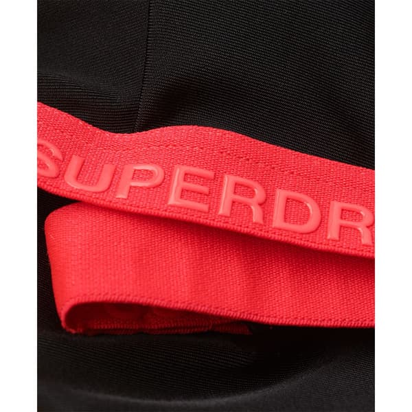 Superdry Triangle Elastic Bikinitop Sort M Kvinde