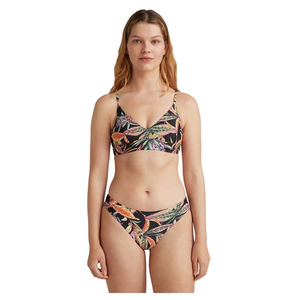 O´neill Wave Bikinitop Sort 36 Kvinde