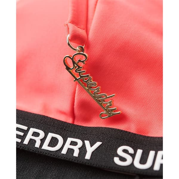 Superdry Triangle Elastic Bikinitop Rosa XS Kvinde