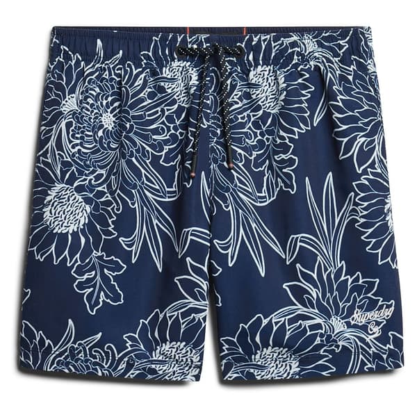 Superdry Printed 15´´ Badbyxor Blå S Man