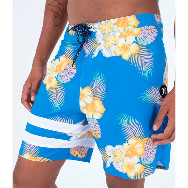 Hurley Phantom Block Party 18´´ Badebukser Blå 33 Mand