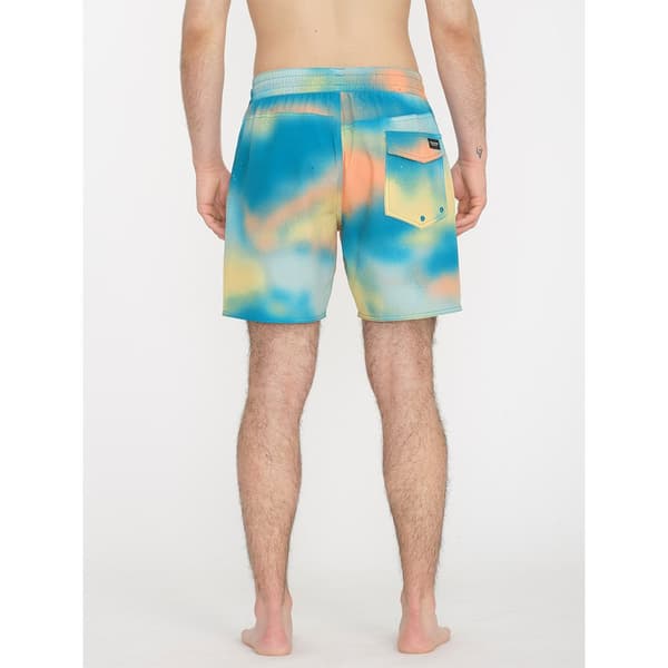 Volcom Baffle Trunk 17´´ Badbyxor Blå L Man