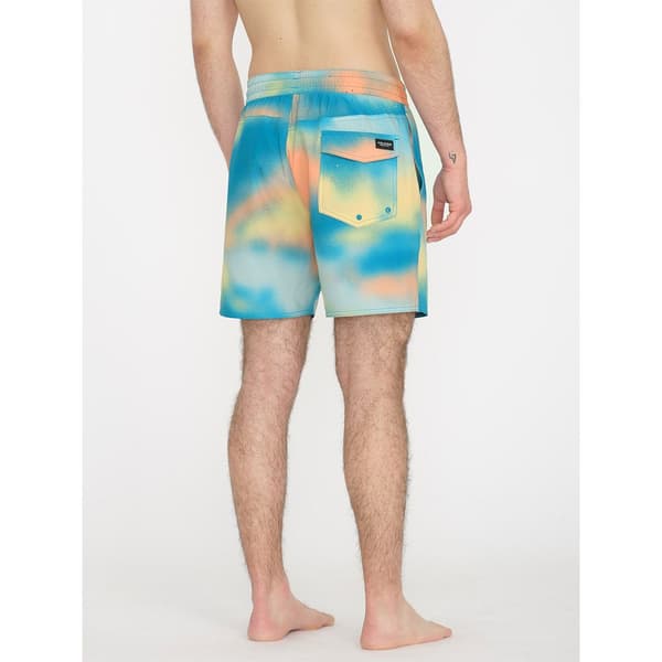 Volcom Baffle Trunk 17´´ Badbyxor Blå L Man